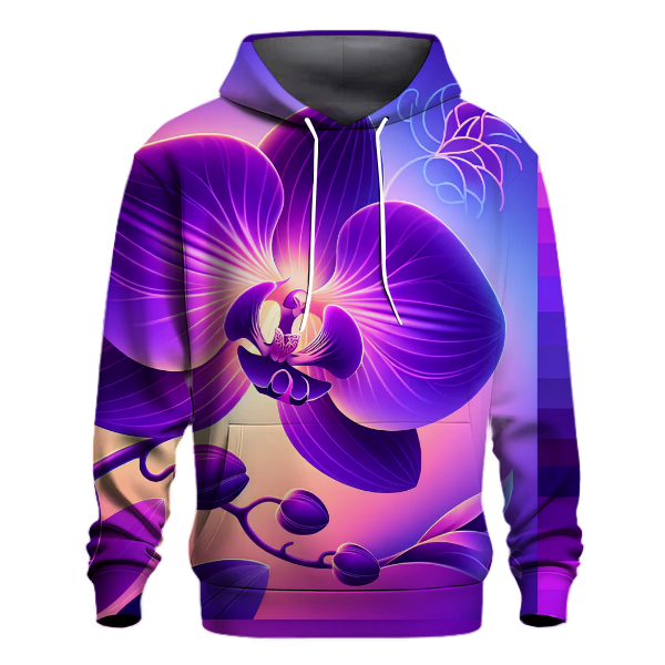 Radiant Orchid Glow Hoodie