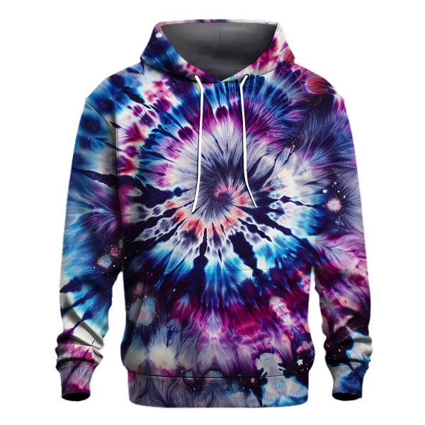 Celestial Waves Tie-Dye Hoodie