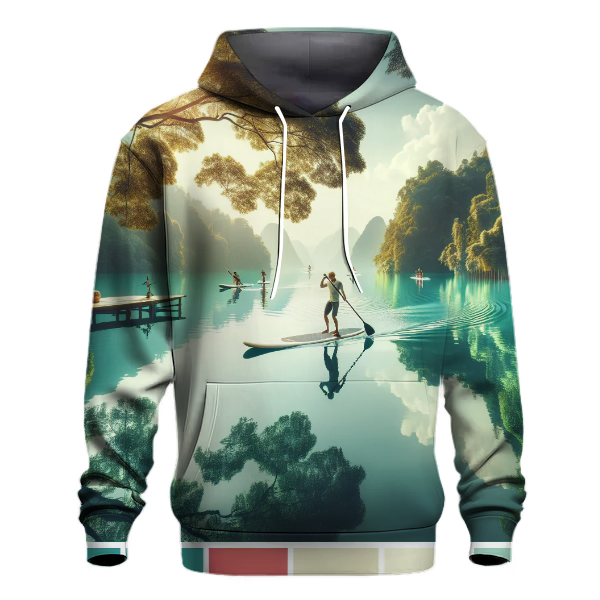 Paddle Boarding Paradise Hoodie