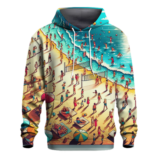 Beach Day Fun Hoodie