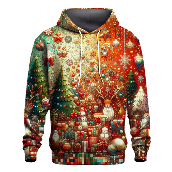 Cozy Christmas Sweater Party Hoodie