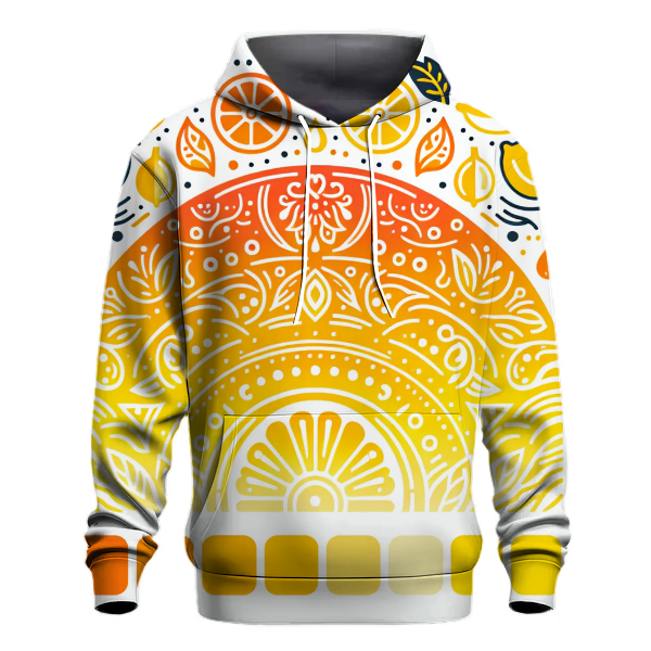 Sunrise Citrus Gradient Hoodie