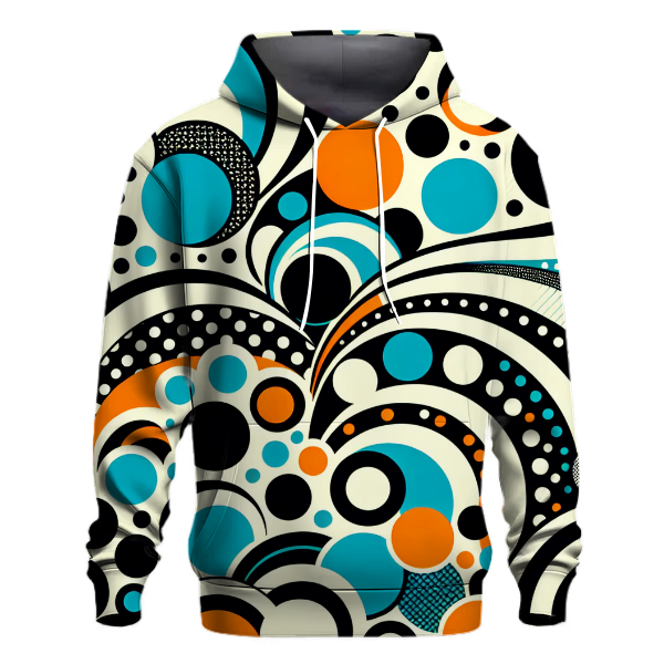 Vintage Polka Dot Groove Hoodie