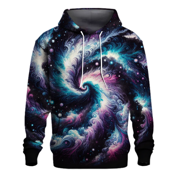 Galactic Odyssey Tie-Dye Design Hoodie