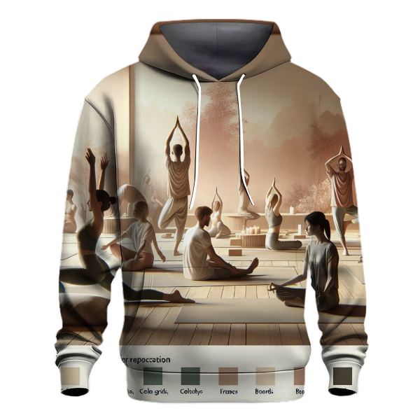 Yoga - Flow and Serenity Hoodie