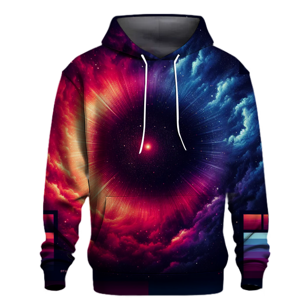 Stellar Nebula Burst Hoodie
