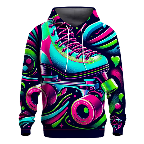 Neon Splash Skates Hoodie