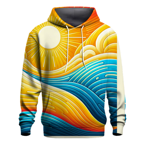 Radiant Summer Sun Hoodie