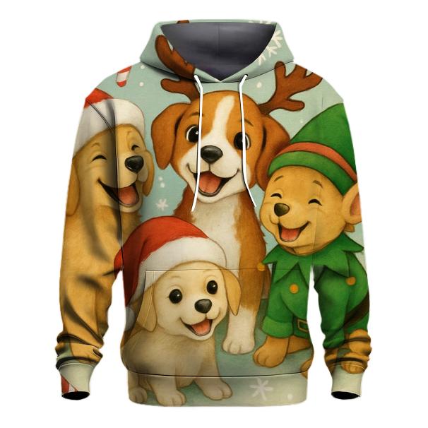 Santa Paws Rescue Team Hoodie