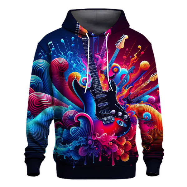 Electric Guitar Grooves Hoodie