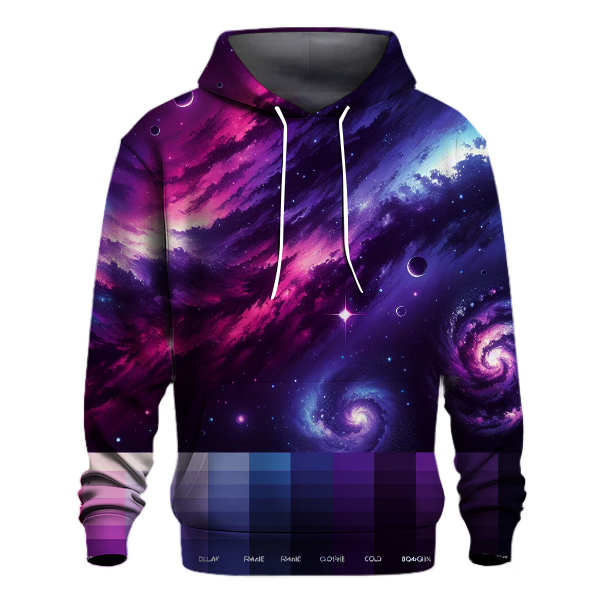 Cosmic Nebula Fade Hoodie