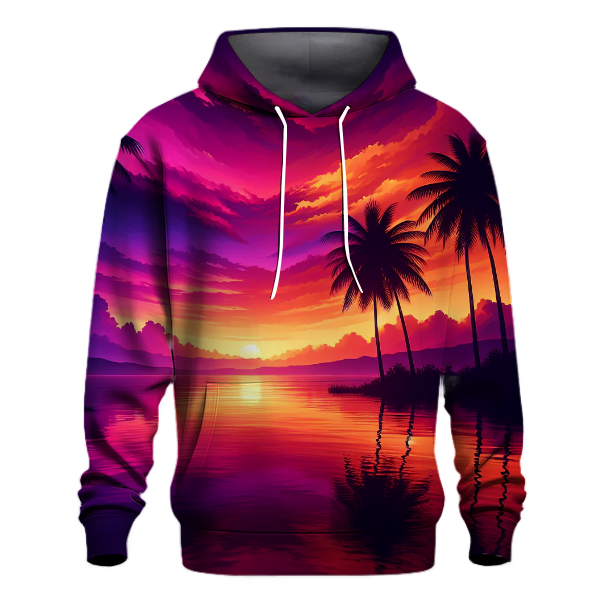 Charming Sunset Silhouettes Hoodie
