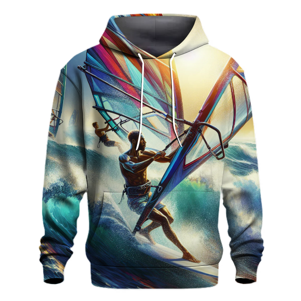 Windsurfing Coastal Vibe Hoodie