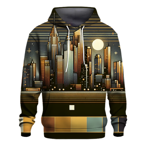 City Skyline Vibes Hoodie