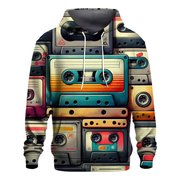 Nostalgic Cassette Tapes Hoodie