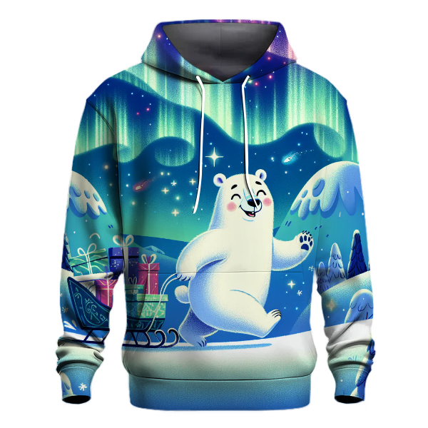 Polar Bear Gift Delivery Hoodie