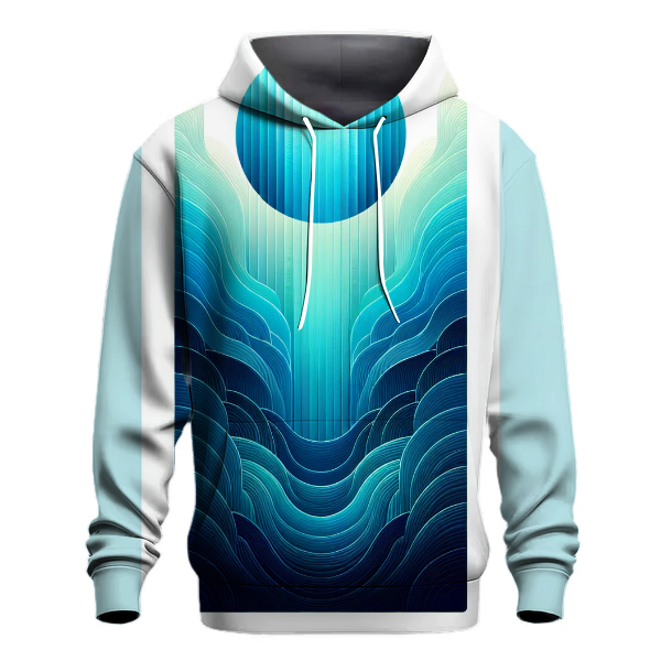 Cascading Waterfall Gradient Hoodie