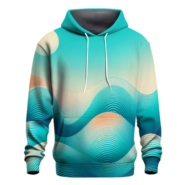 Coastal Wave Vibes Hoodie