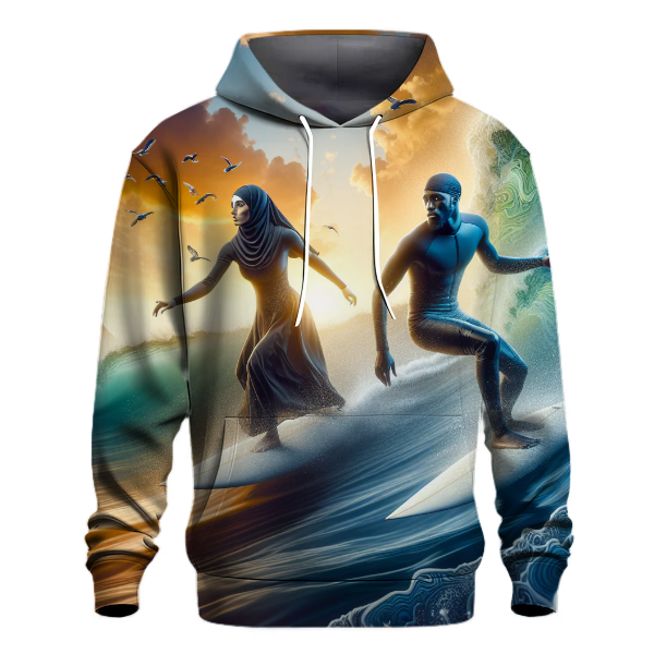 Surfboard Serenity Hoodie