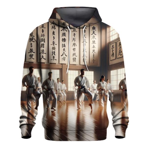 Karate Kata Focus Hoodie
