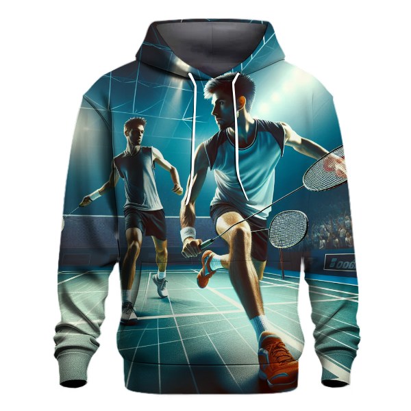 Badminton - Smash Through Hoodie