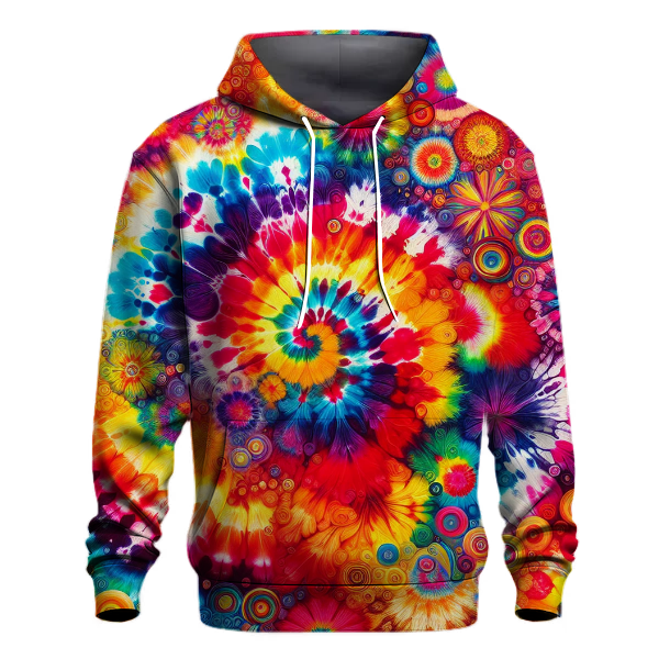 Rainbow Tie Dye Bliss Hoodie