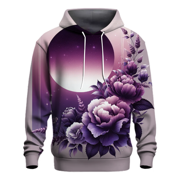 Midnight Bloom Gradient Hoodie