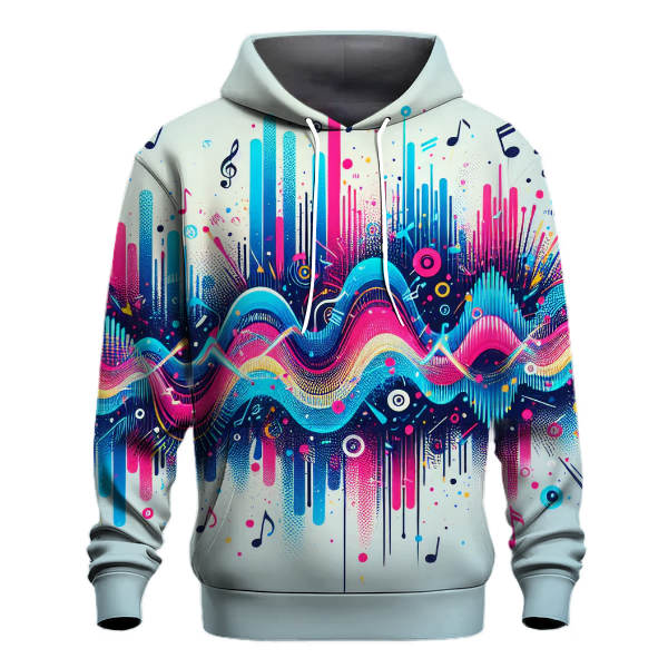 Electric Waves Music Hoodie