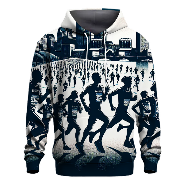 Running - Boston Marathon Hoodie