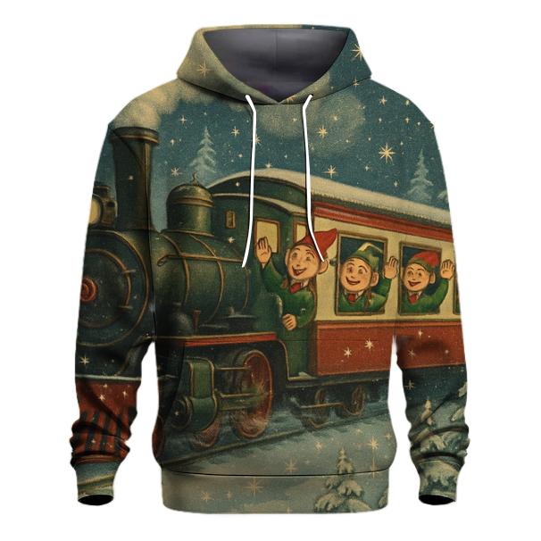North Pole Train Adventure Hoodie