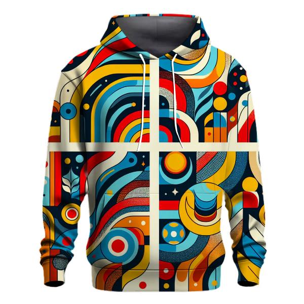Dazzling Pop Art Echo Hoodie