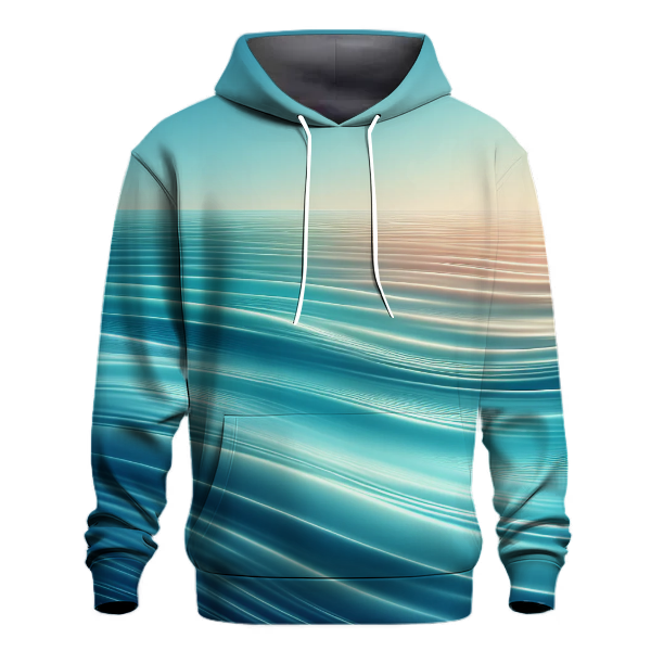 Azure Ripples Hoodie
