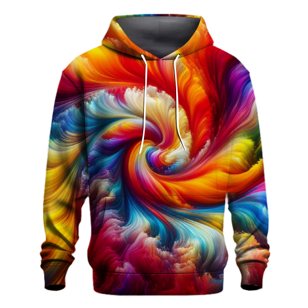Rainbow Spectrum Swirl Hoodie