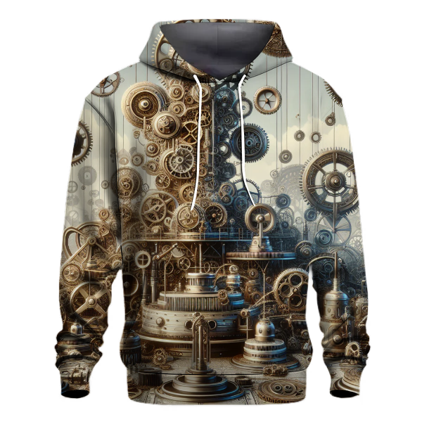 Steampunk Mechanical Fantasy Hoodie
