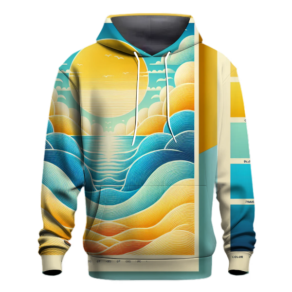 Sunny Shore Gradient Hoodie