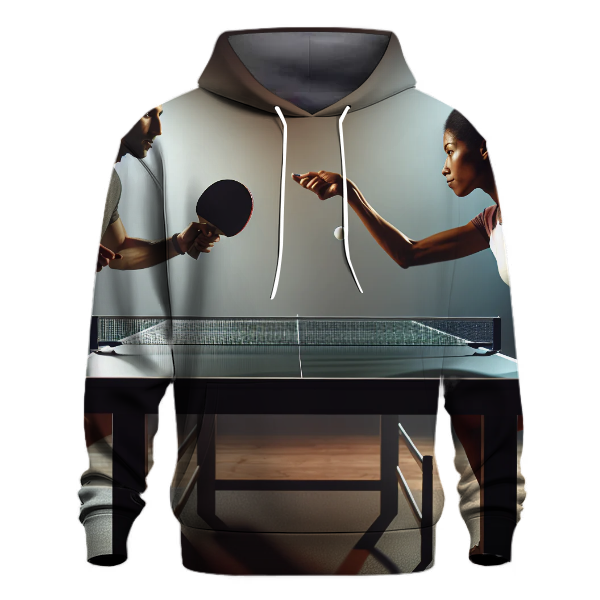 Table Tennis Spin and Serve Hoodie