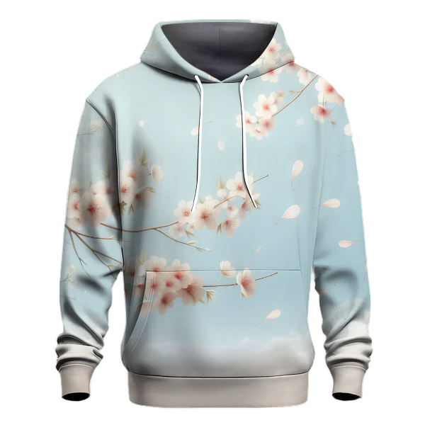 Peaceful Cherry Blossom Haven Hoodie