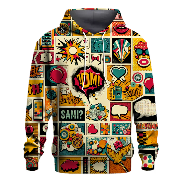 Pop Art Iconography Hoodie