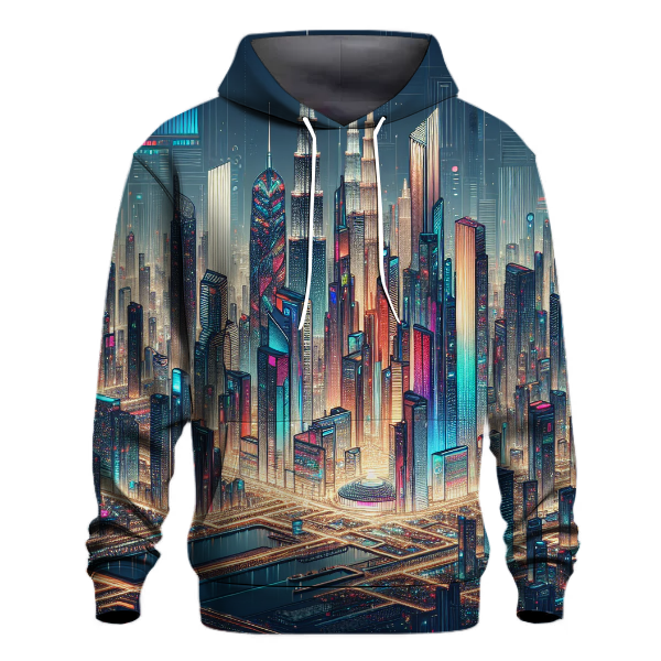 Electric Skyline Hoodie