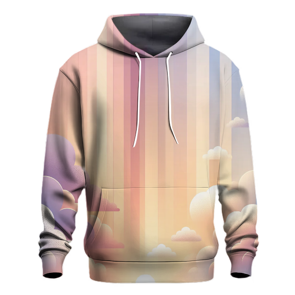 Lavender Sunrise Gradient Hoodie