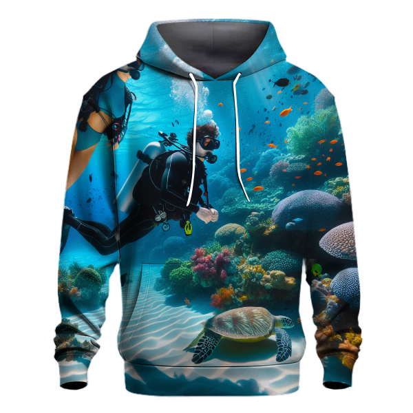 Scuba Diving Deep Hoodie