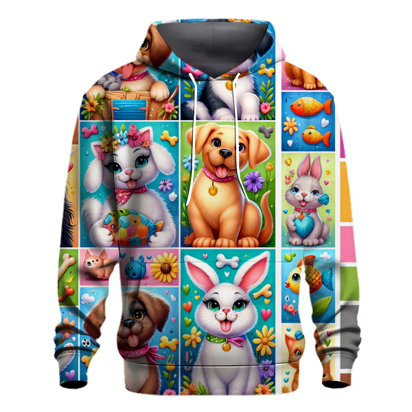Charming Pet Portraits Hoodie