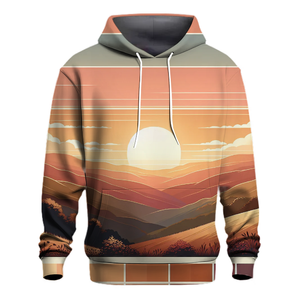 Earthy Sunset Dreams Hoodie