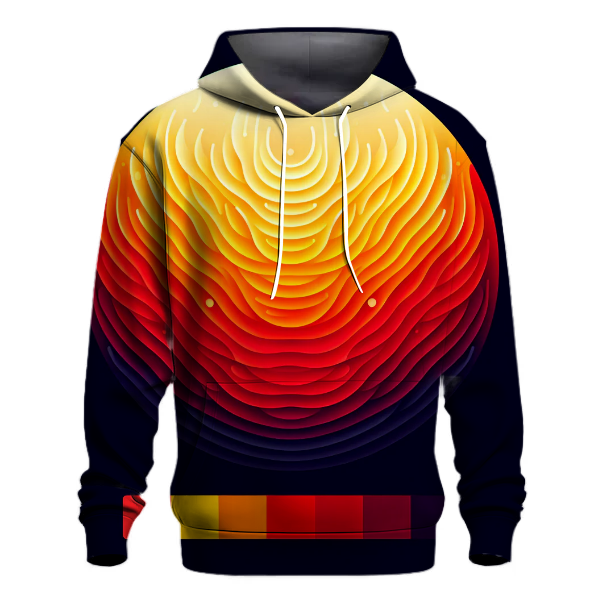 Flame Dance Ombre Hoodie