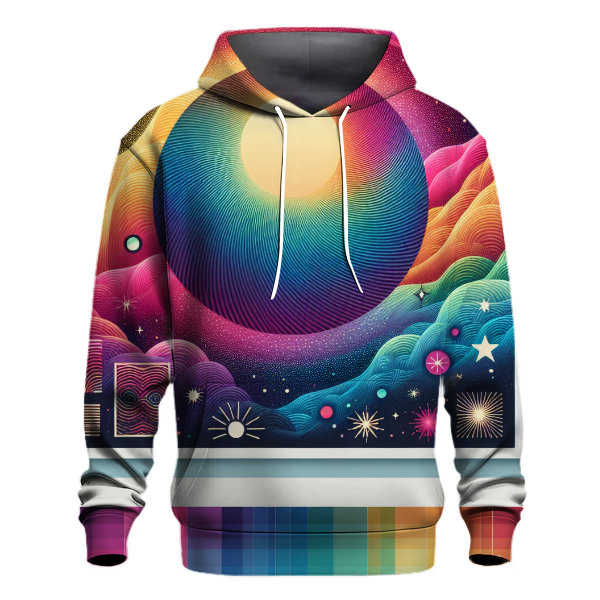 Rainbow Aurora Harmony Hoodie