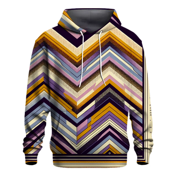 Dazzling Chevron Chic Hoodie