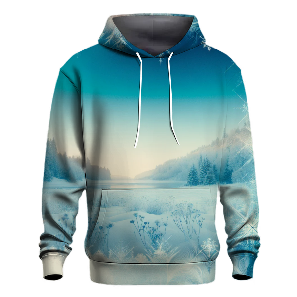 Frozen Winter Gradient Hoodie