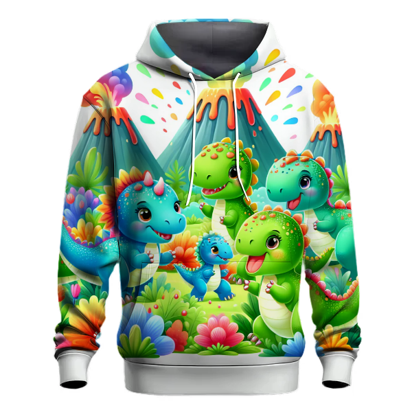 Adventurous Dino Expedition Hoodie