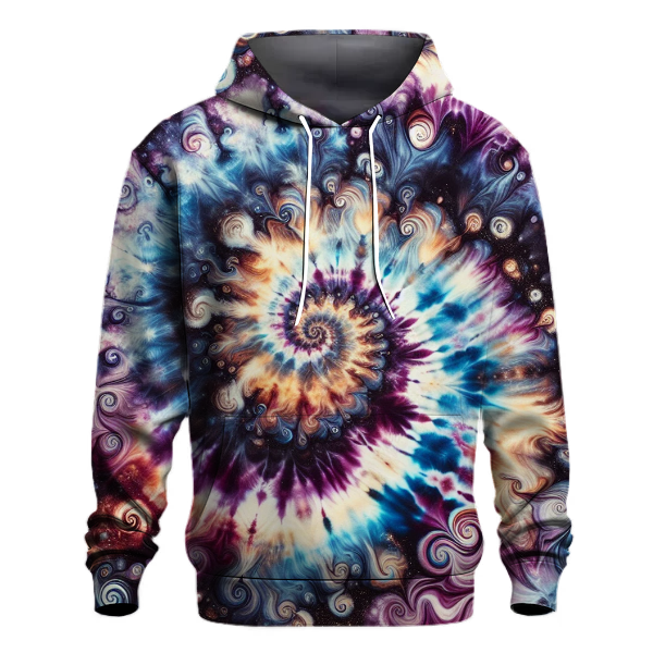 Cosmic Tie-Dye Journey Hoodie