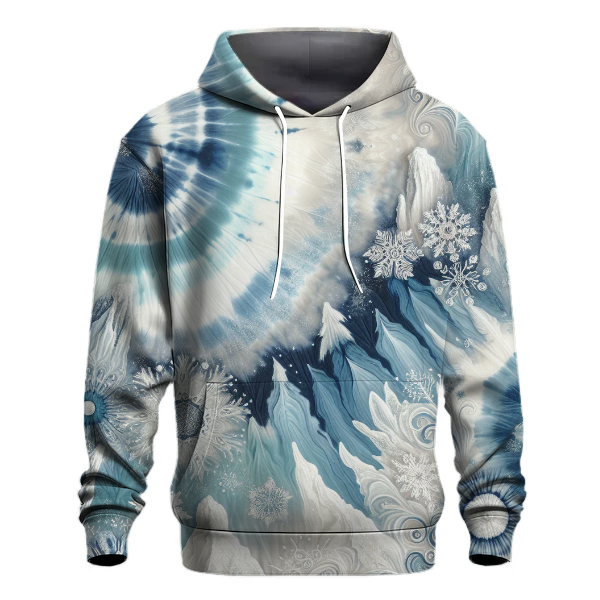Glistening Glacier Tie-Dye Hoodie